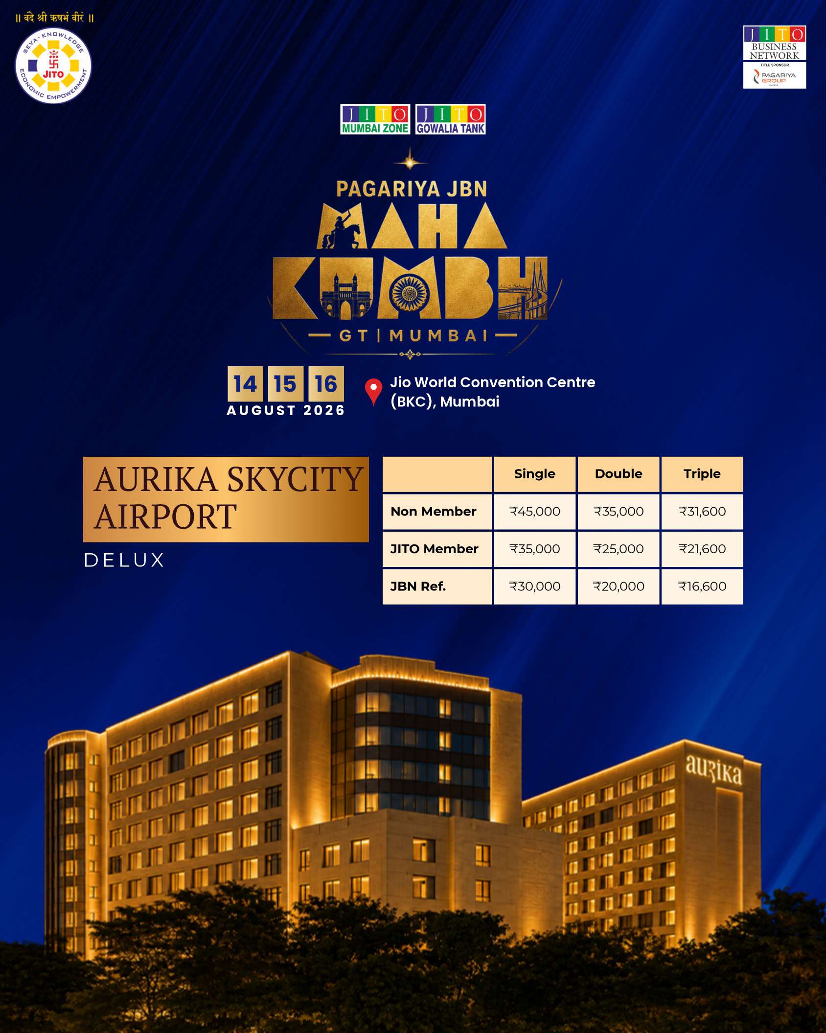 Aurika Skycity Mumbai, Airport
